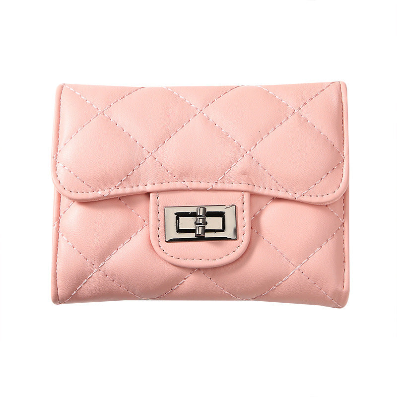 Classic Quilted Wallet Clutch