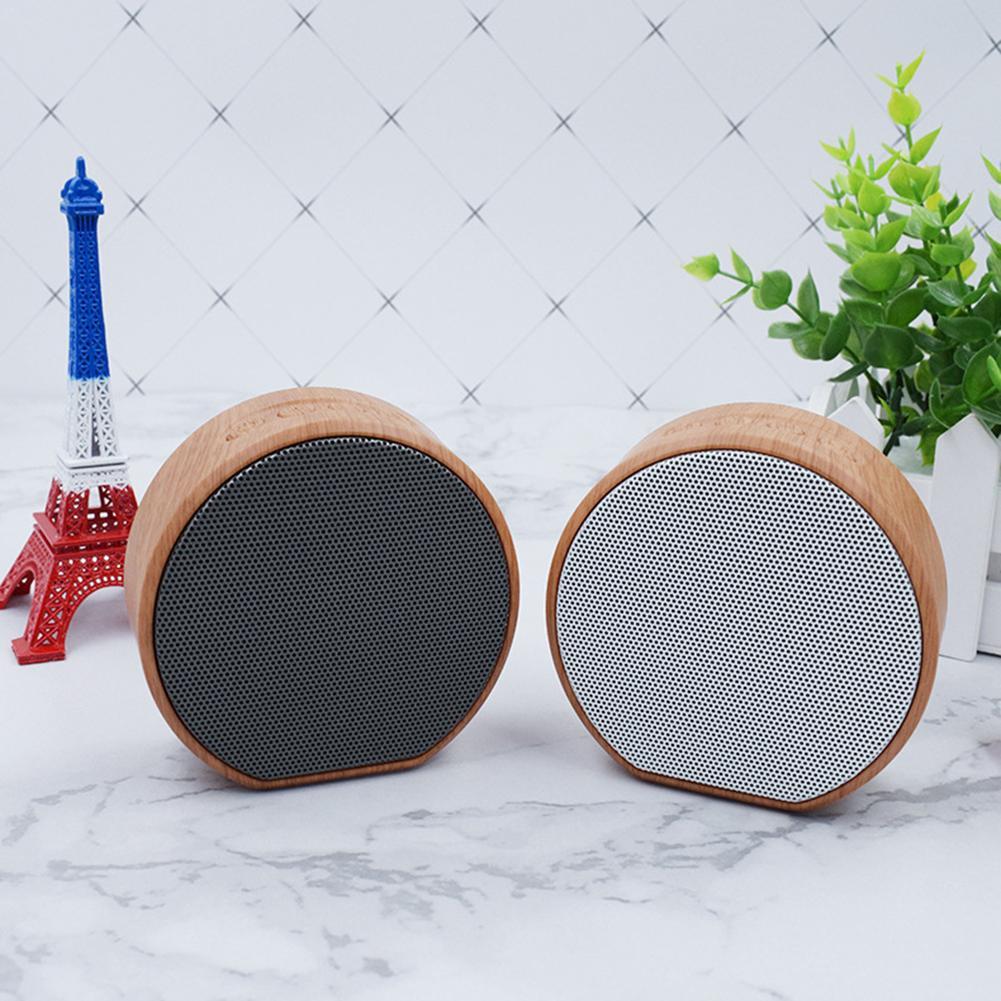 Wood Portable Outdoor Mini Bluetooth Speaker