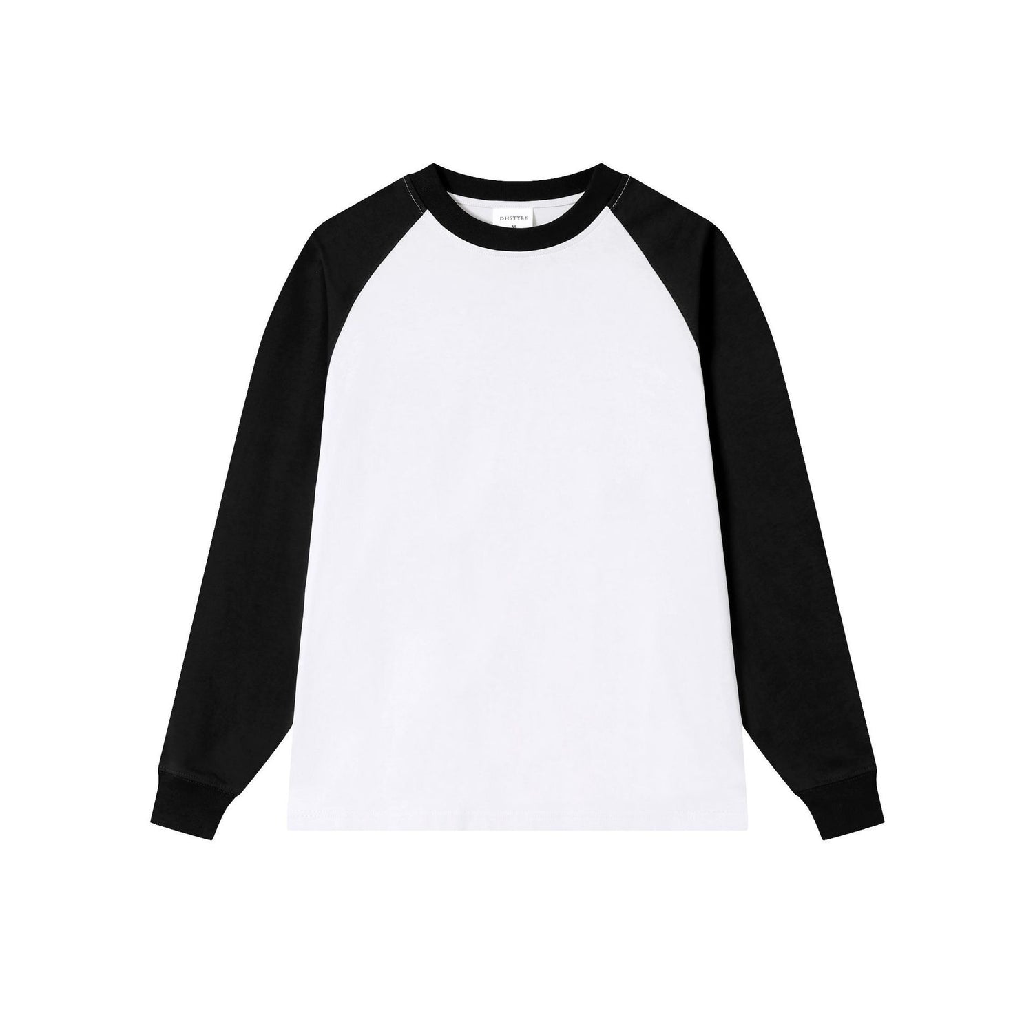 Premium Cotton Thread Sleeve Round Neck Raglan Shirt For Women