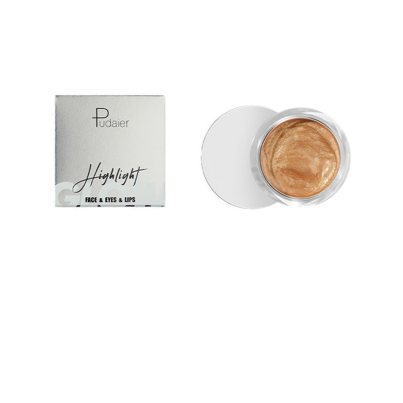 Pudaier10 Color Liquid Blush Dual-use Repair Natural Thin And Glittering Highlight