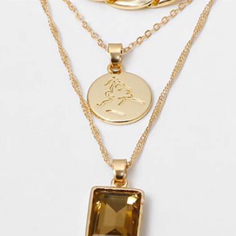 Mix And Match Hollow Thick Chain Set Items