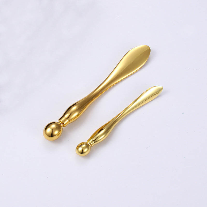Zinc Alloy Eye Cream Facial Mask Spoon Beauty Stick