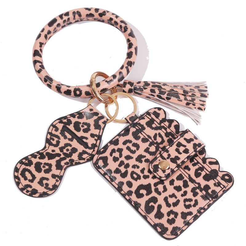Wrist Keychain ID Card Holder