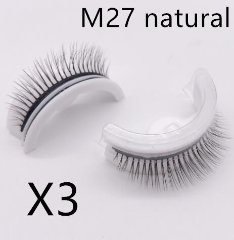 Natural Type Self Adhesive False Eyelashes Can Be Repeated Without Glue