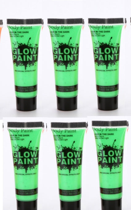 Non Toxic Glow In the Dark Body Paint Environmentally Friendly