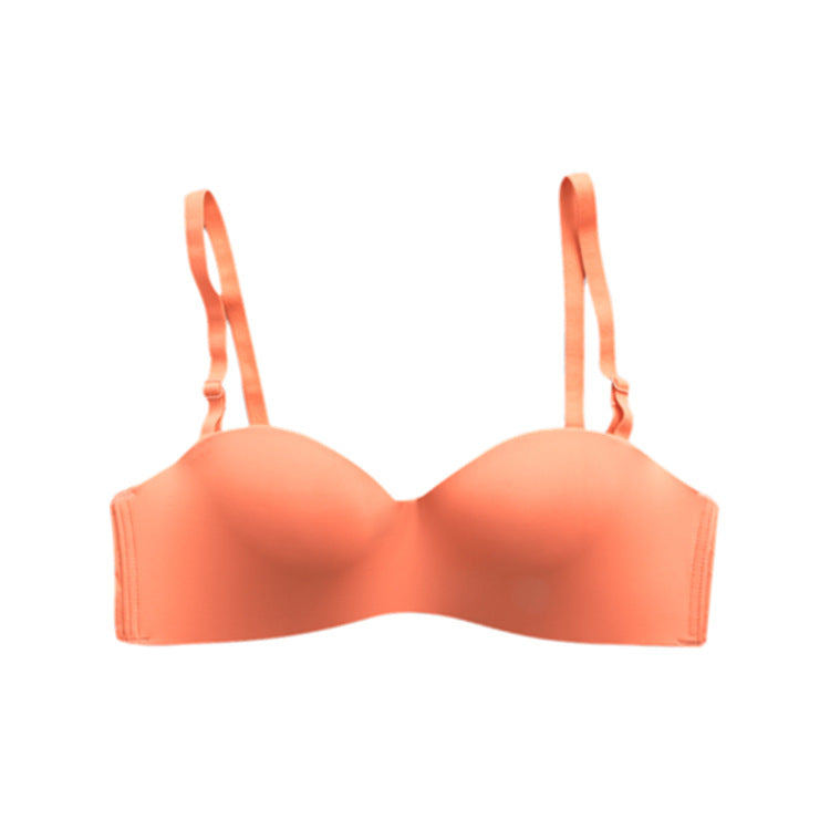 Marshmallow breast tucking bra