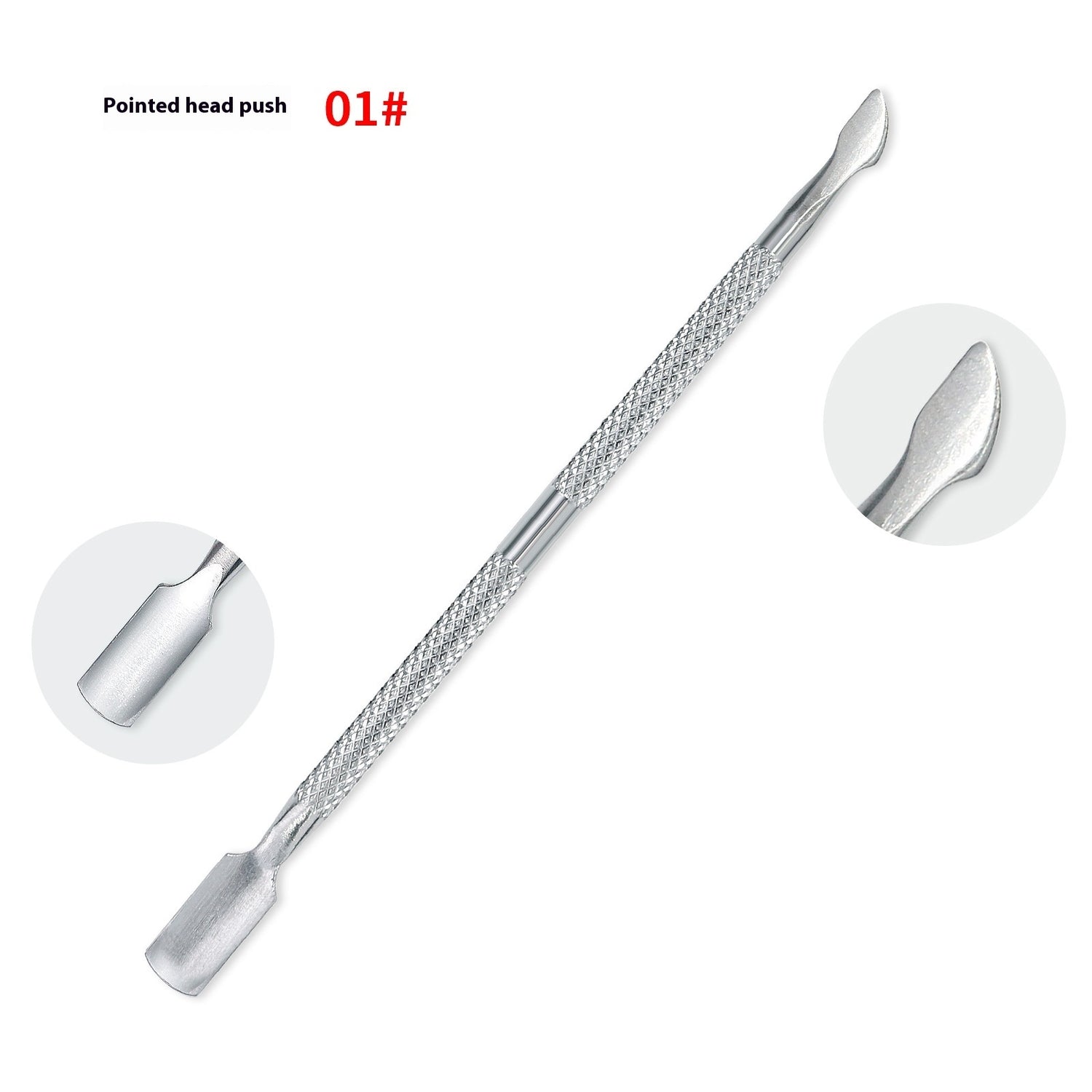 Manicure Double-headed Dead Skin Push Stainless Steel Care Tools