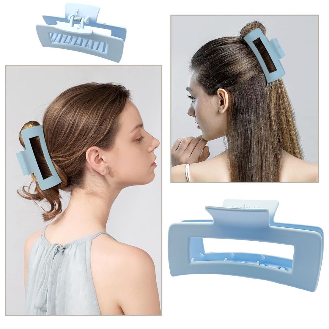 Bracelet Grab Clip Hairband Four-piece Blue