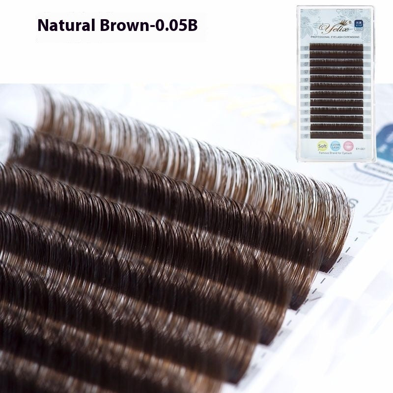 Naturally Dense Rows of Blooming False Eyelashes