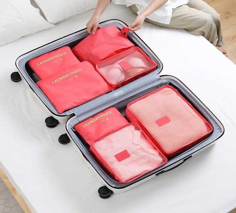 Travel storage bag set