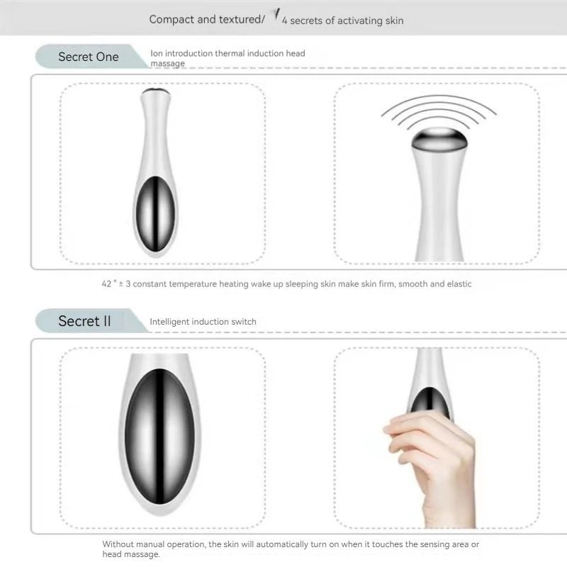 Electric Eye Massage Beauty Instrument Eye Skin De-Bagging Reduce Fine Lines