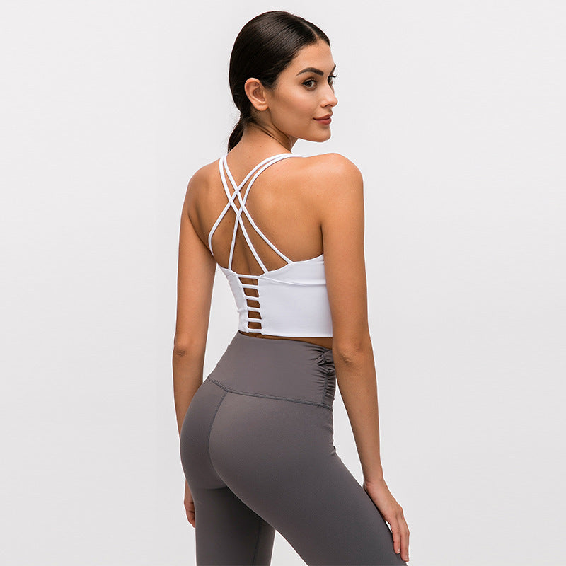Cross Back Yoga Top