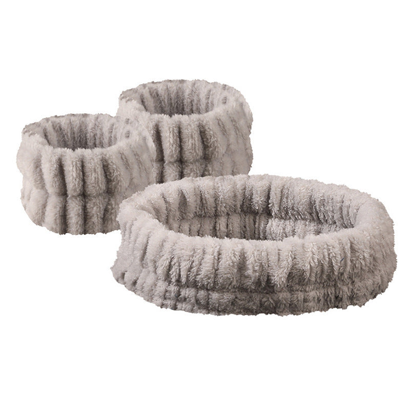 Hair Band & Wrist Cuffs Wash Set