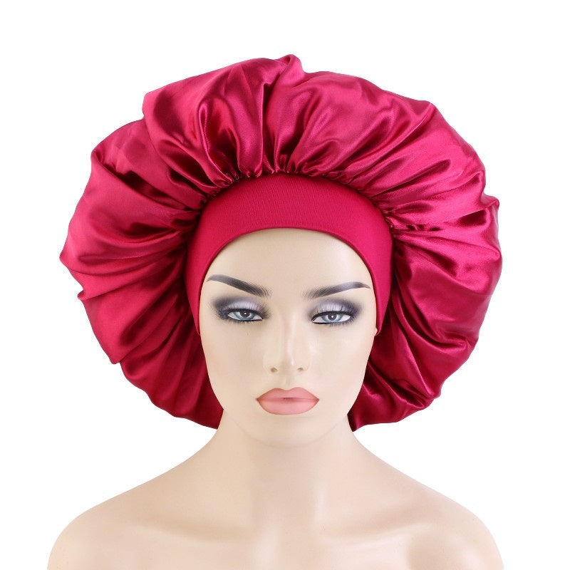 Thick And Wide Side Oversized Beauty Hair Care Hat