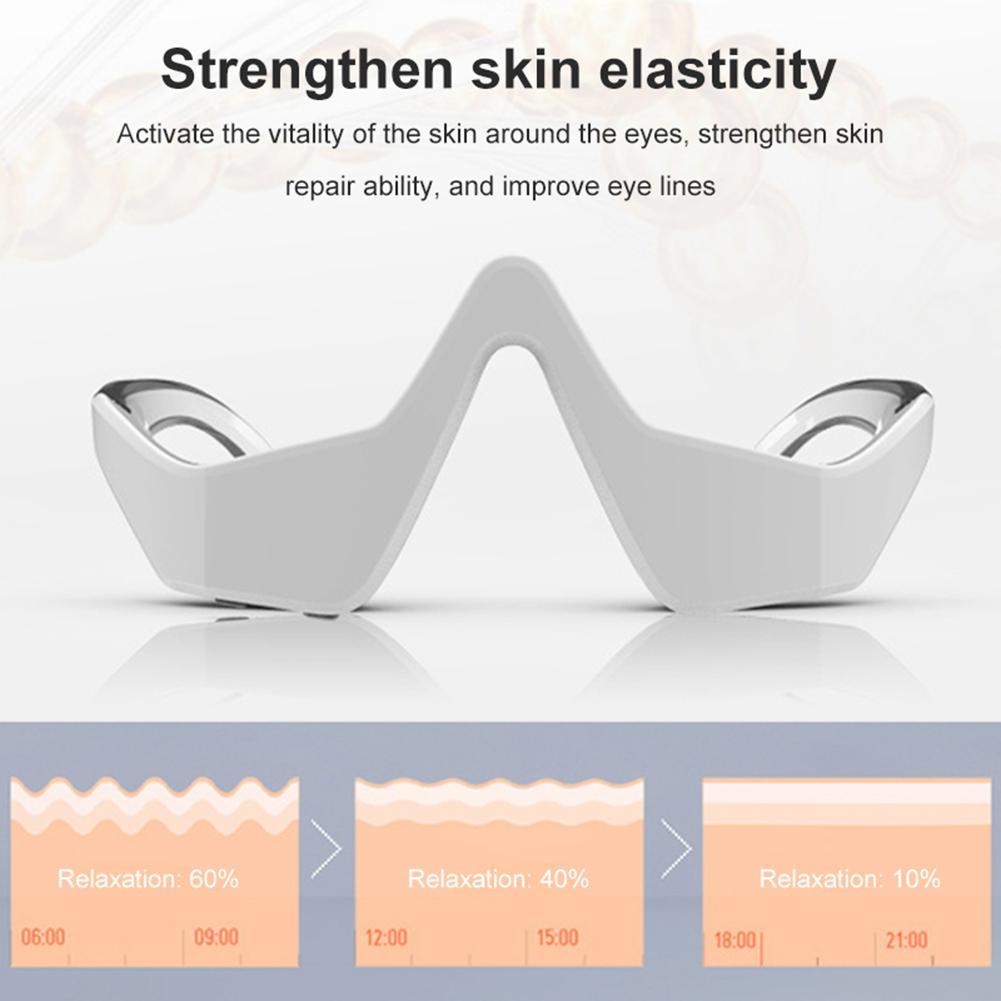 3D Eye Beauty Device Micro-Current Pulse Eye Relax Reduce Wrinkles and Dark Circle Remove Eye Bags Massager Beauty Tool