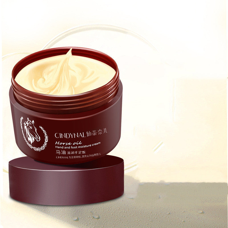 Horse Oil Hand and Heel Moisturizing Skin Cream