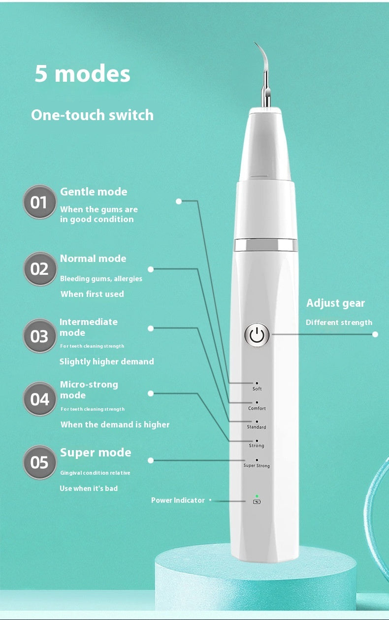 Ultrasonic Teeth Cleaner Portable Electric
