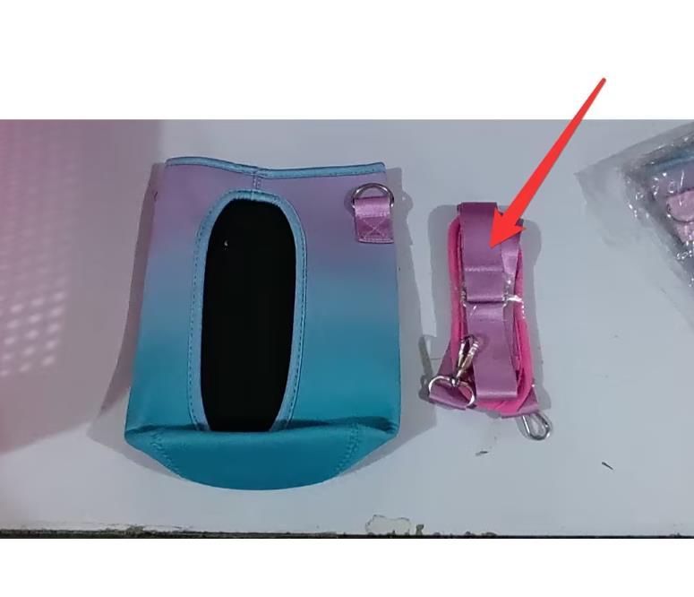 Thirst Quench Transparent Travel Bottle with Optional Travel Bag