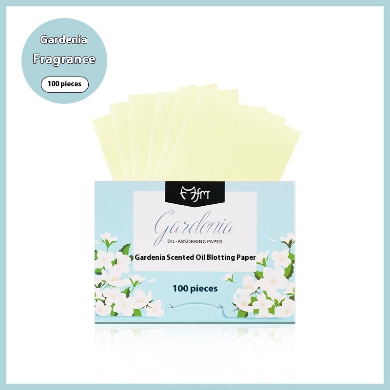 Oil-absorbing Sheets Facial Women's Portable Removable Fragrance