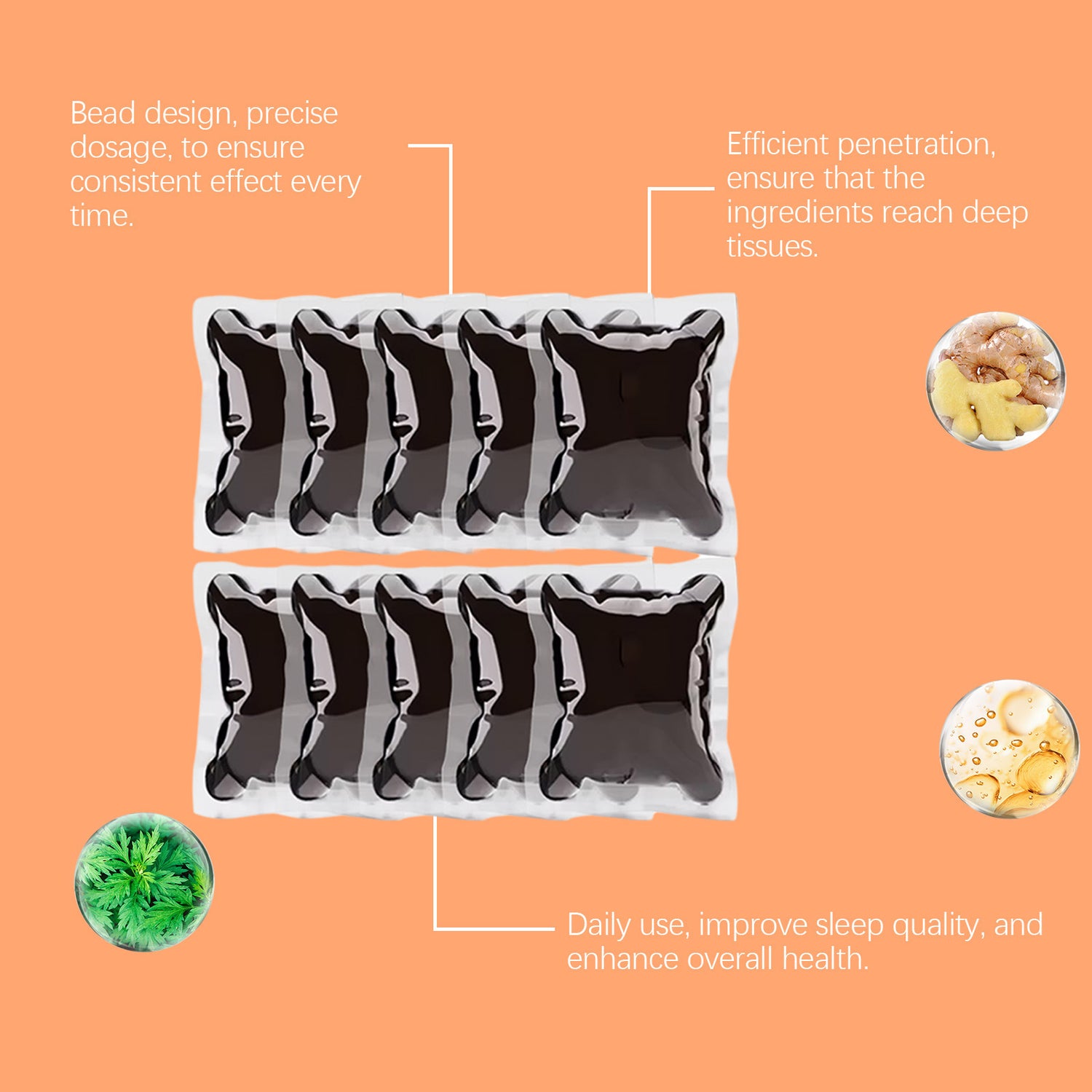 Dry Daily Foot Bath Care Condensate Beads