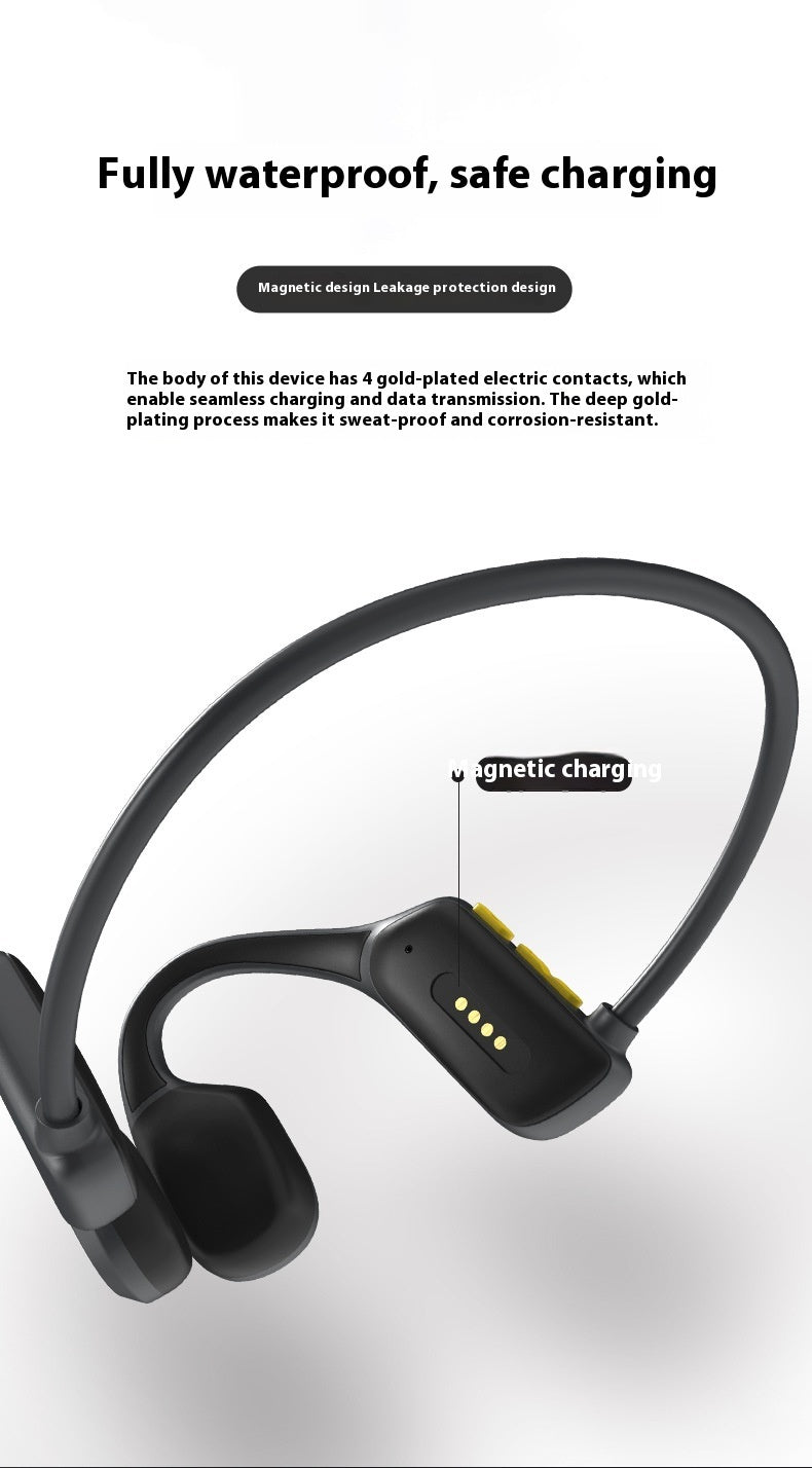 Bone Conduction Swimming Bluetooth Headset With 8G Memory