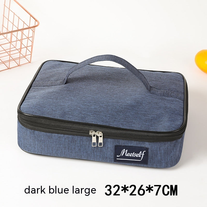 Flat Portable Lunch Bag Large