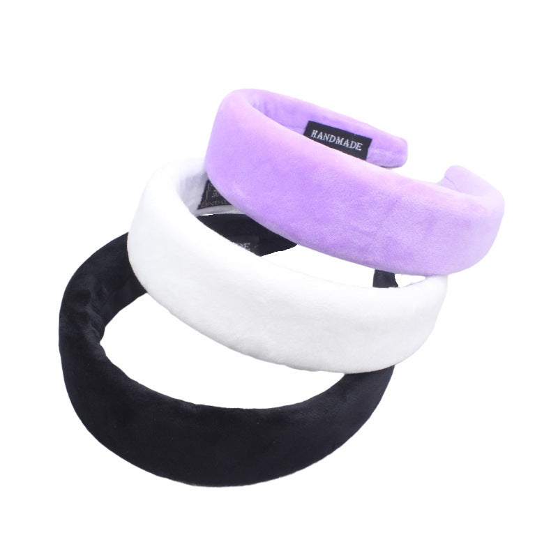 Cross-border new plush headband