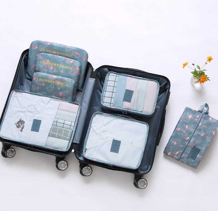 Travel storage bag set