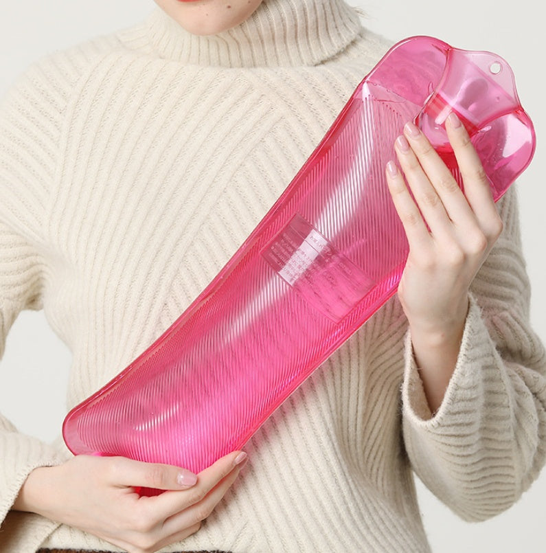 Silicone Hot Water Bottle Simple Hot Water Bottle Outdoor Dormitory Hand Warmer Warm Water Bag