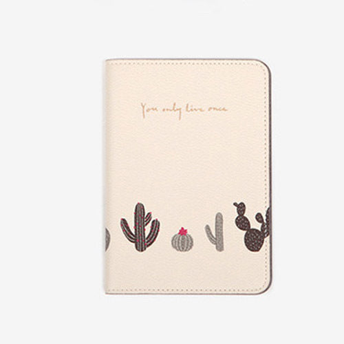Graphic Print Passport Holder
