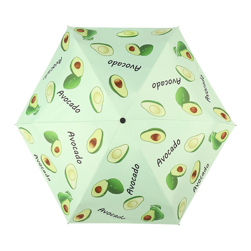 Mini Fruit Graphic Umbrella