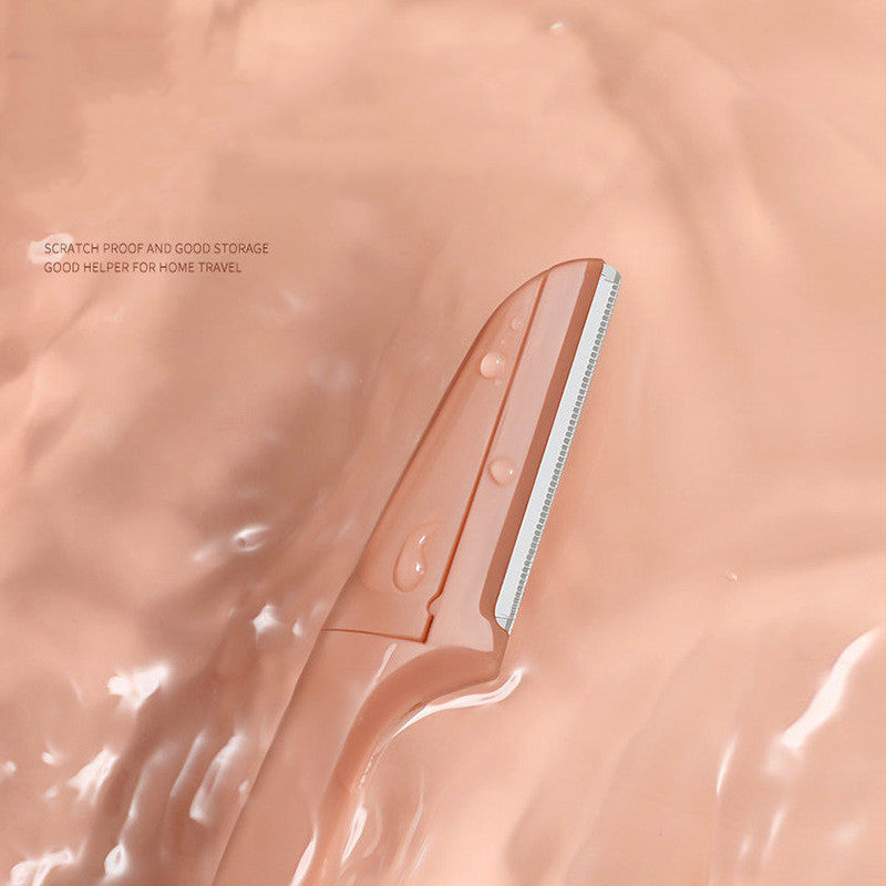 Stainless Steel Eyebrow Trimmer Razor Set