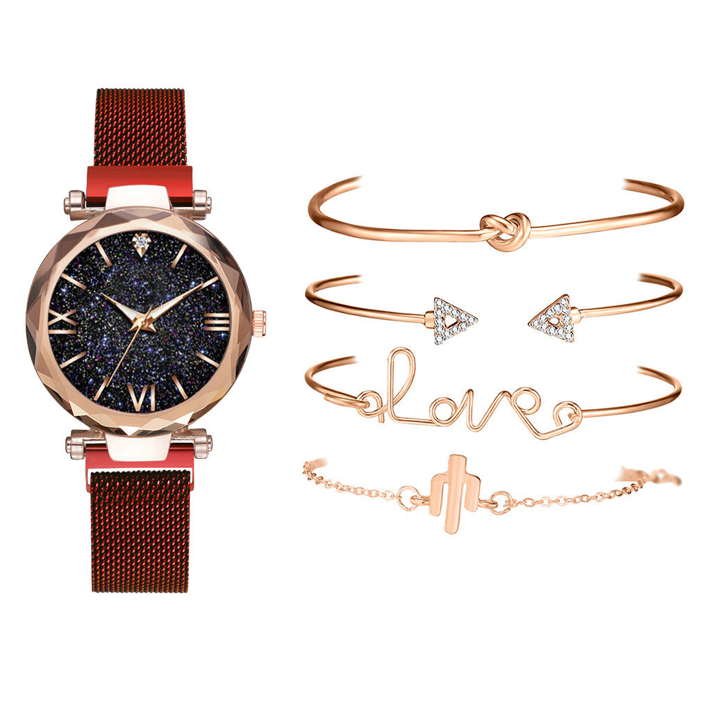Bracelet set wholesale simple fashion watch quartz watch