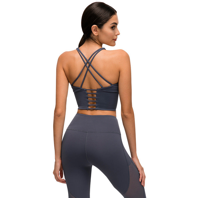Cross Back Yoga Top