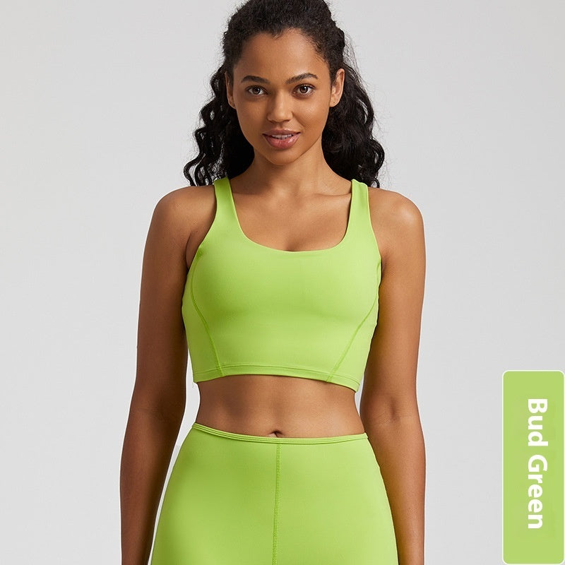 Sexy Beauty Back Sports Underwear Nude Feel Workout Bra