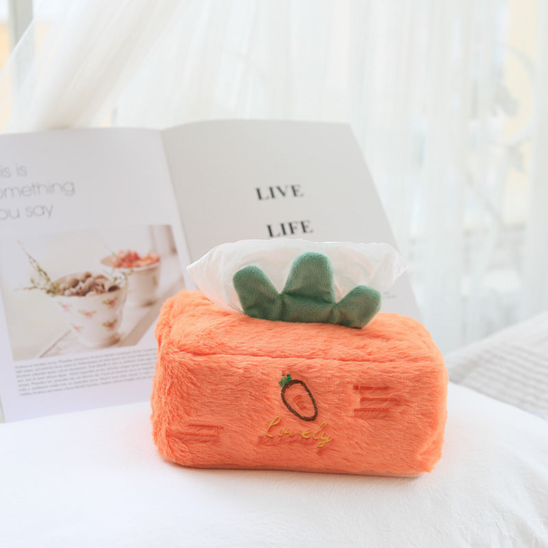 Fruit Shape Eye Mask Tissue Box Sleeve