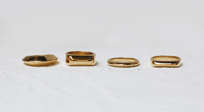 Geometrically Round Flat Simple Matching Ring