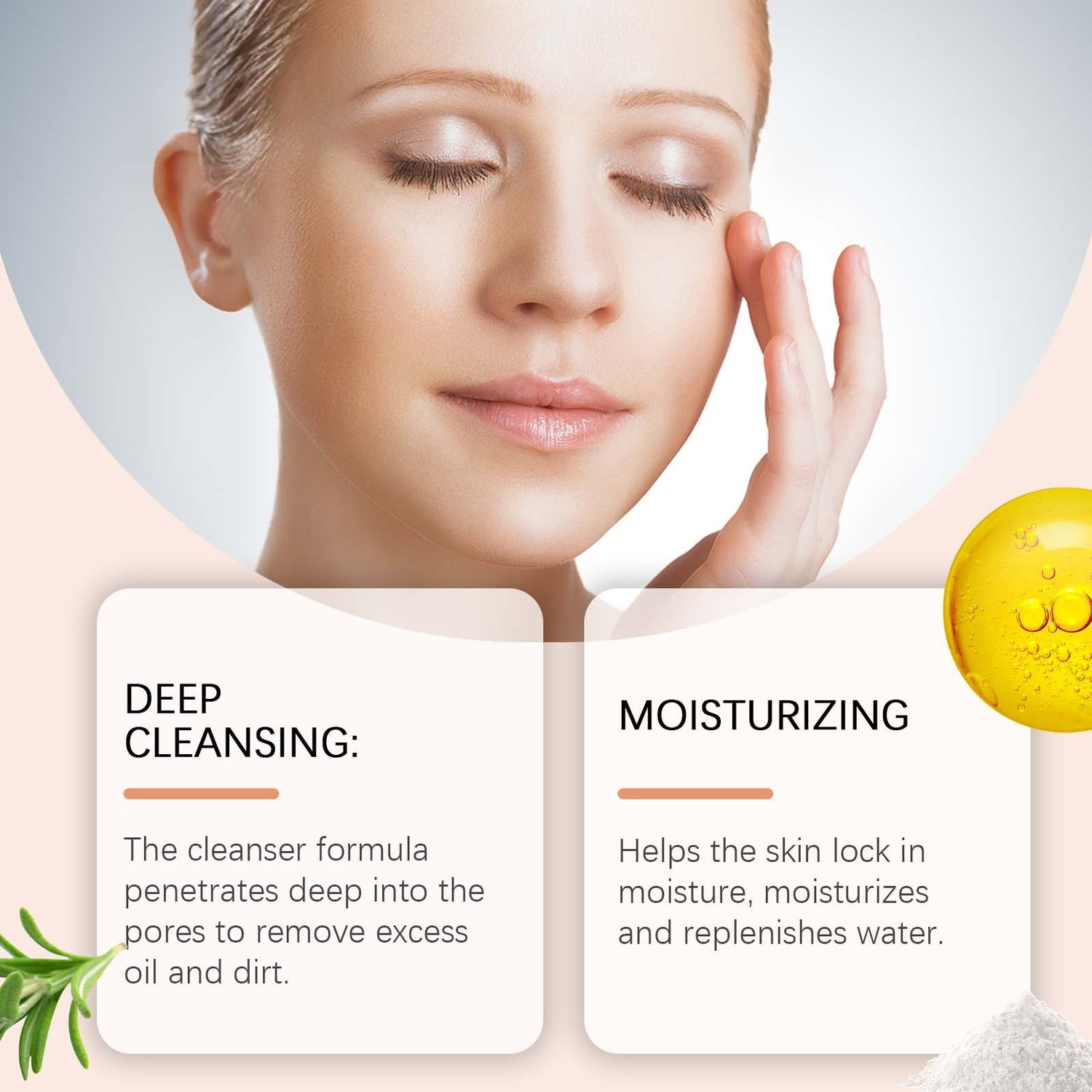 Pore Cleansing Moisturizing Facial Cleanser Moisturizing