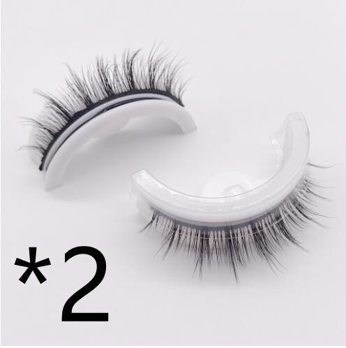 Natural Type Self Adhesive False Eyelashes Can Be Repeated Without Glue