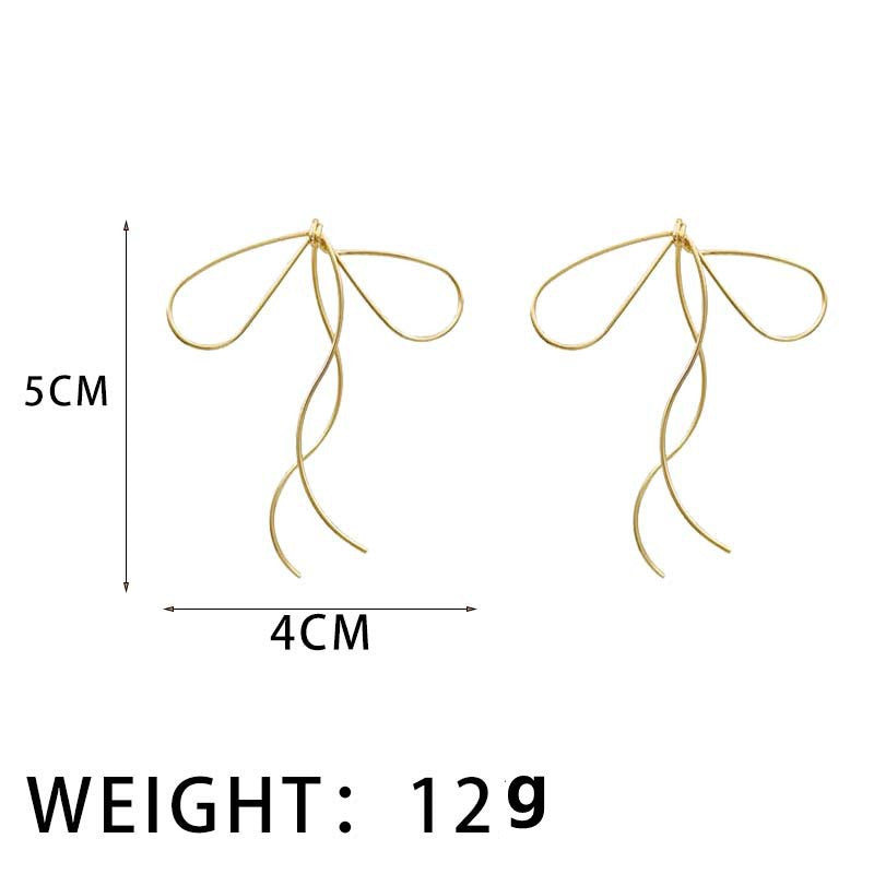 Elegant Design Line Earrings