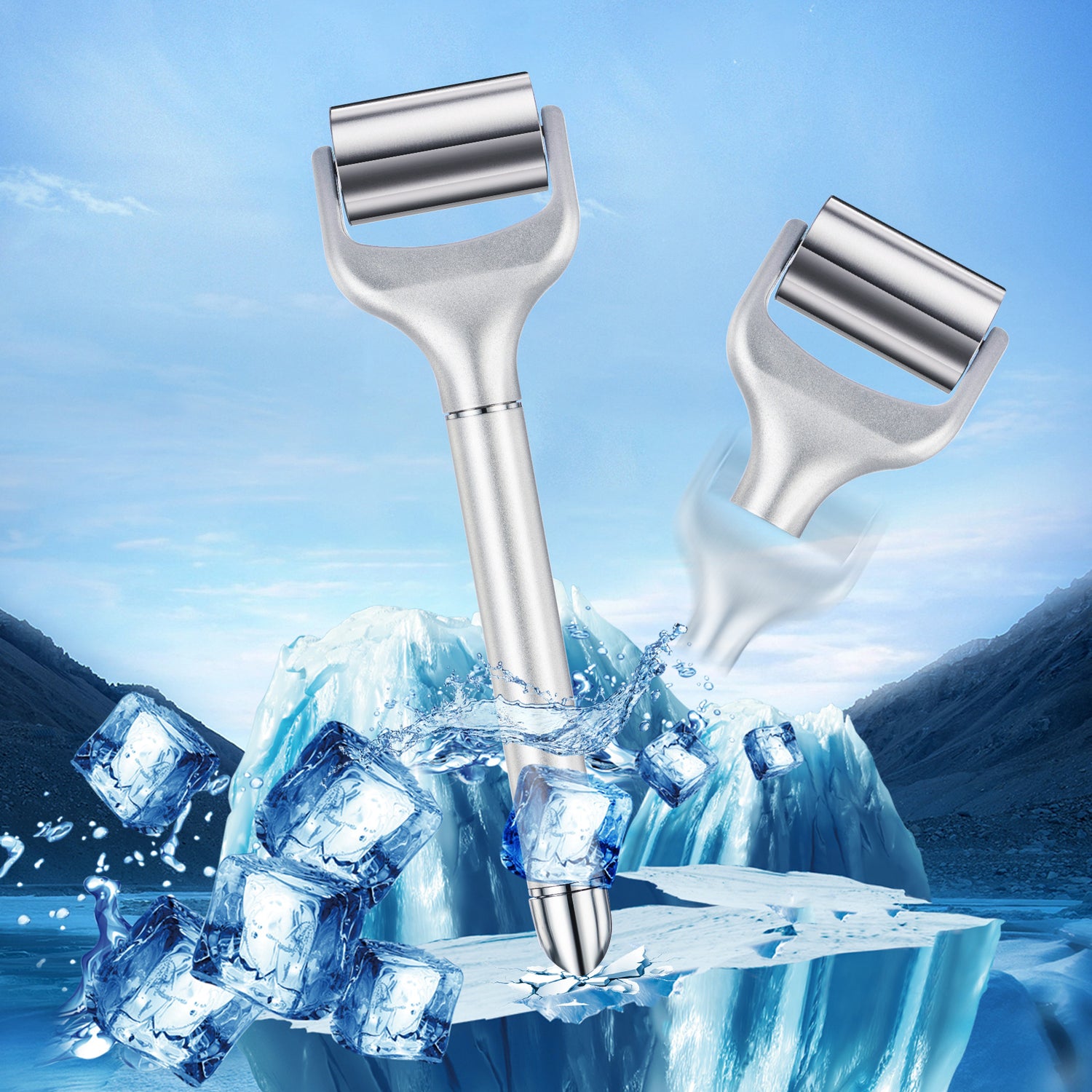 Ice Roller Applicator Cold Massage Therapy