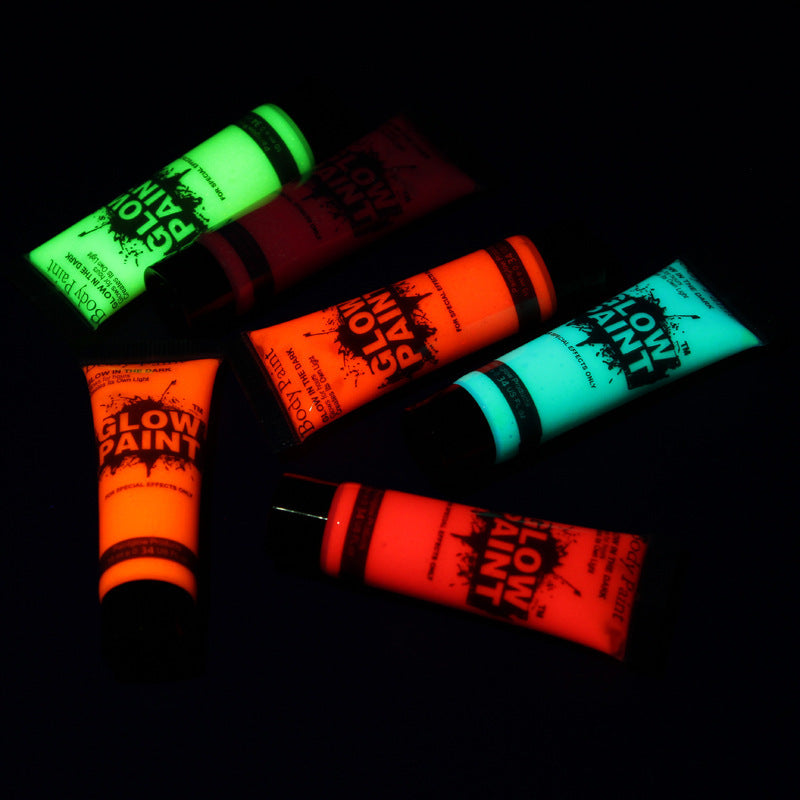 Non Toxic Glow In the Dark Body Paint Environmentally Friendly