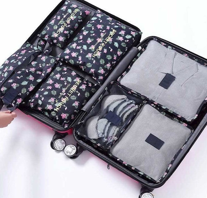 Travel storage bag set