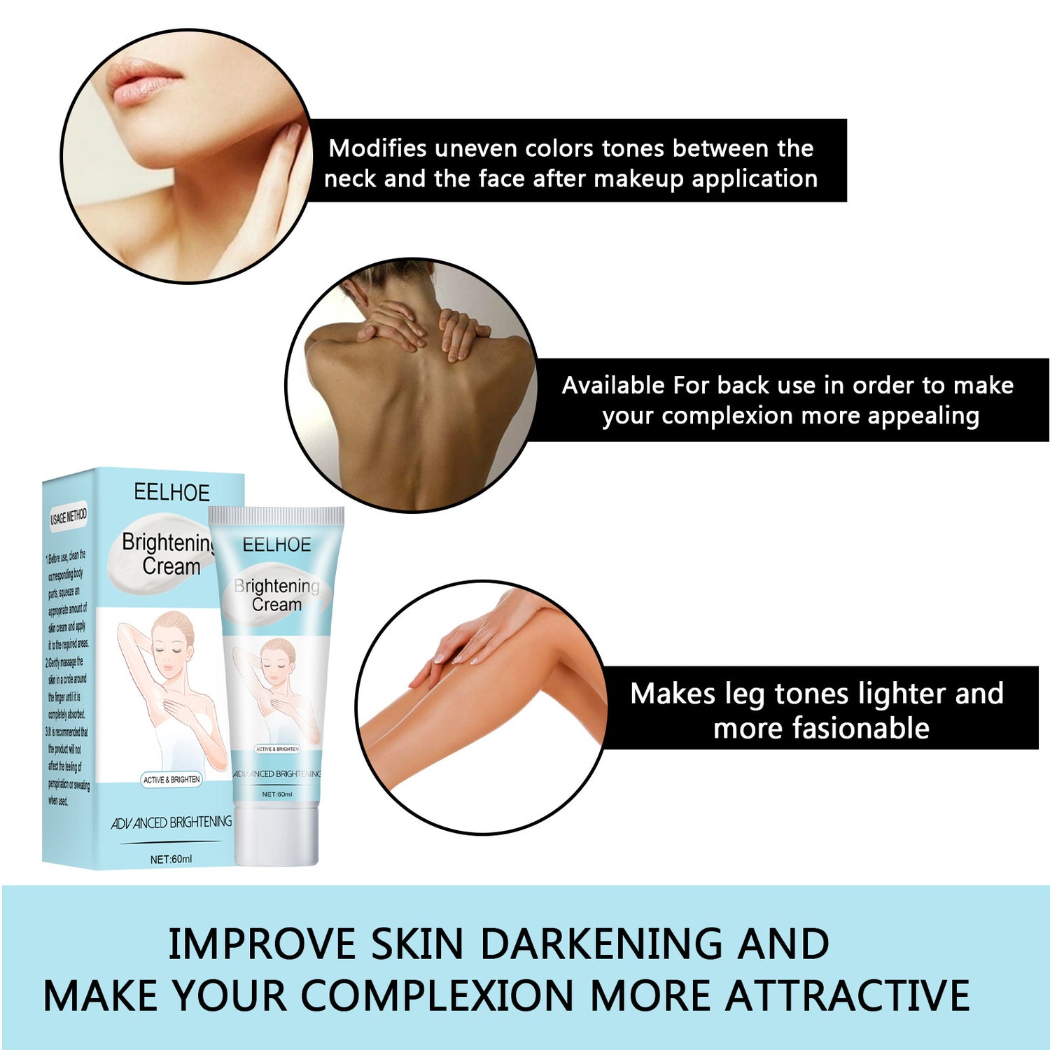 Underarm Moisturizing Brightening Beauty Cream