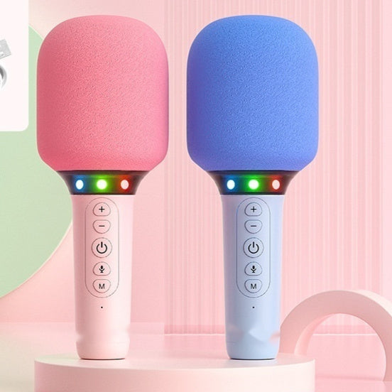 Microphone Audio Integrated Microphone Loudspeaker Bluetooth Children's Handheld Karaoke