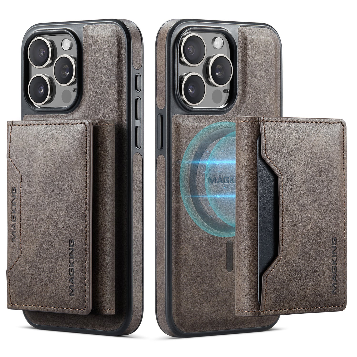 Multi-card Mobile Phone Case Card Wireless Charger