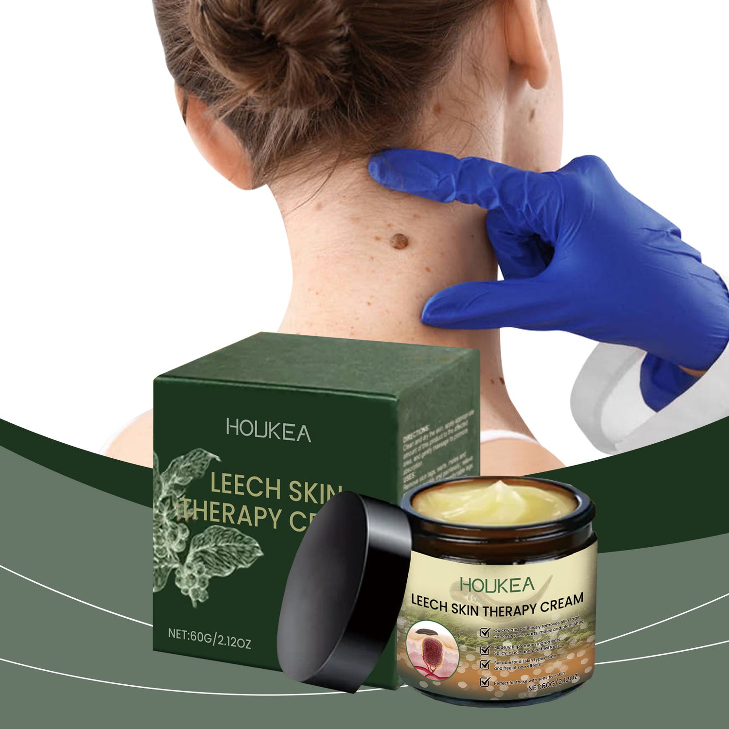 Skin Neck Cream Cleansing Facial Mild Ingredients