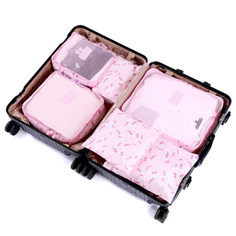 Portable Luggage Compartments, 6-pcs Set