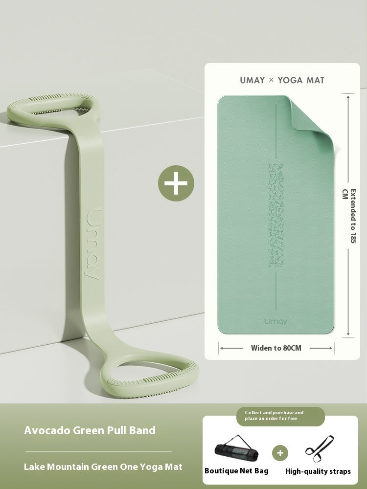 Chest Expander Women's Open Back Elastic Band Home Fitness Yoga Stretch