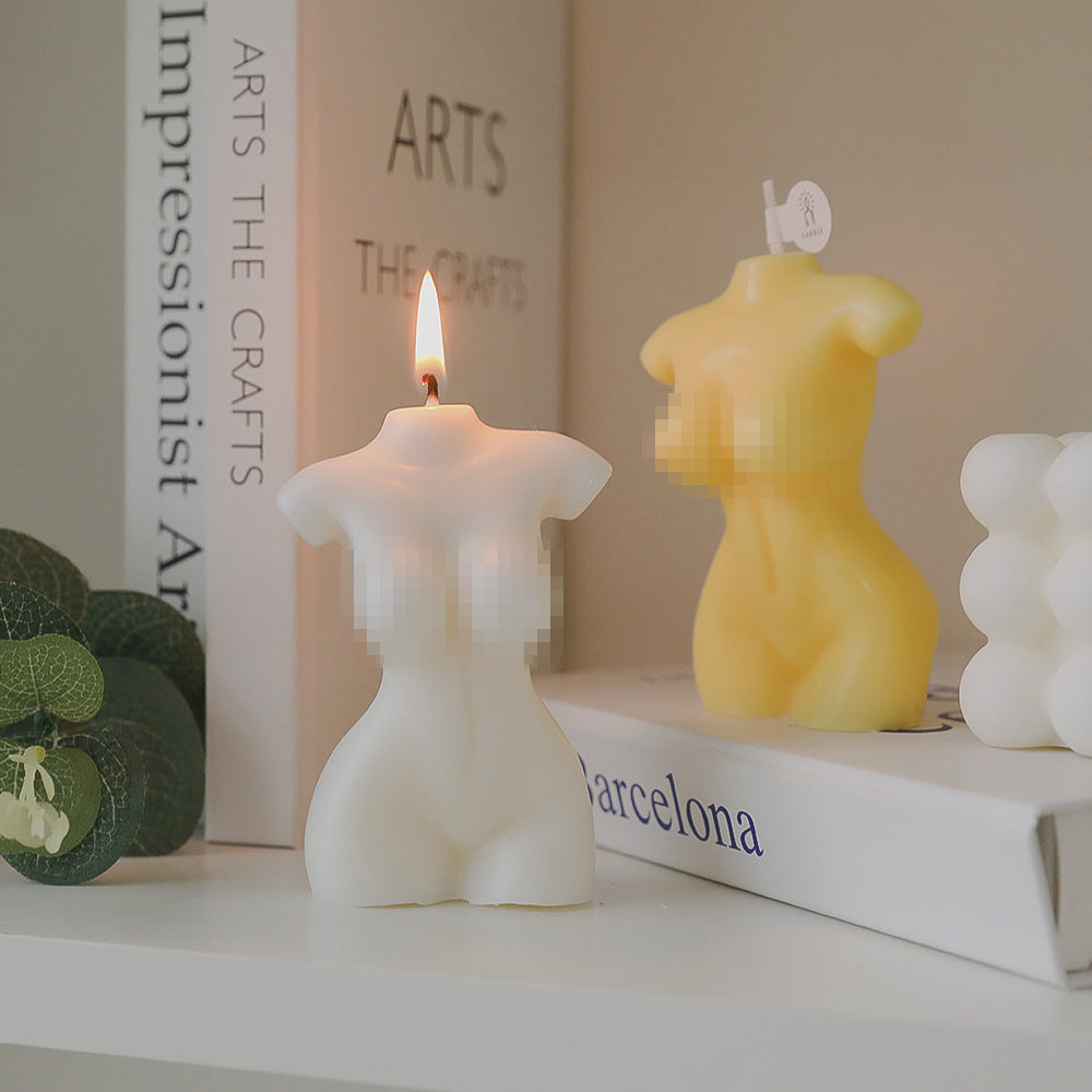 Girl Body Candle Scene Decoration Shot Props Aromatherapy Candle